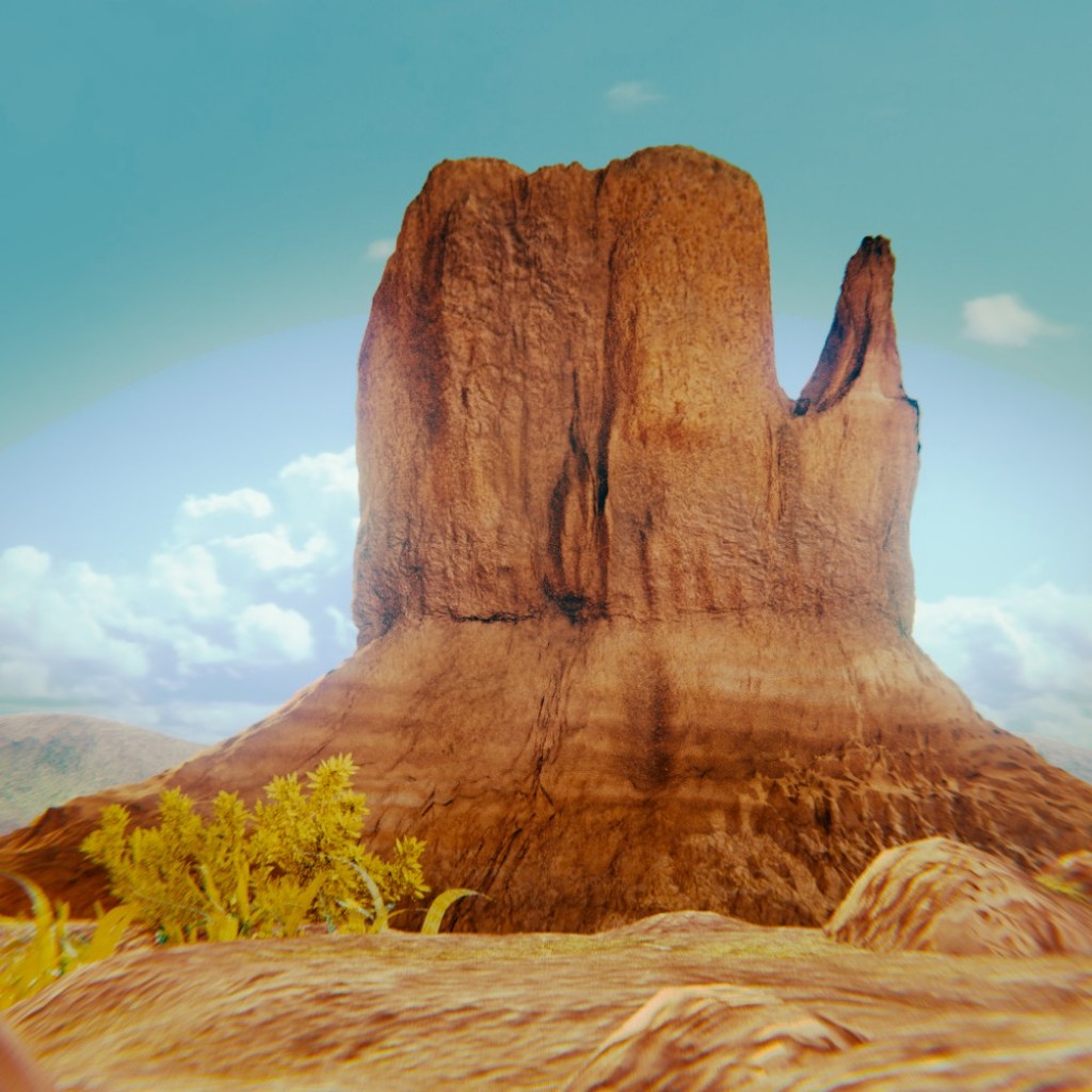 Rock Formation - Left Mitten - Monument Valley in Arizona preview image 1